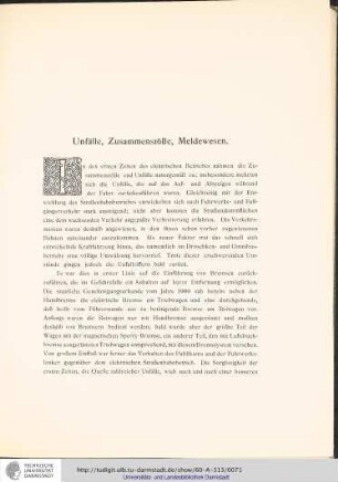 Unfälle, Zusammenstöße, Meldewesen