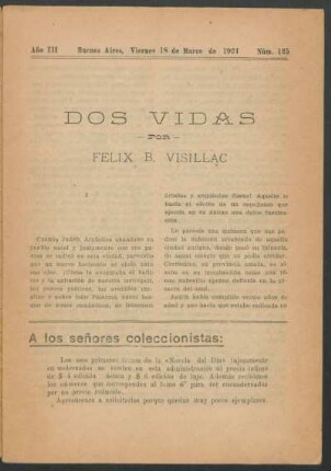 1921012500: Dos vidas
