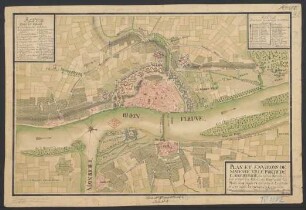 Plan et environs de Mayence ville forte de l'Archieveche ...
