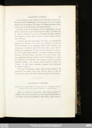 Chapitre Sixième.