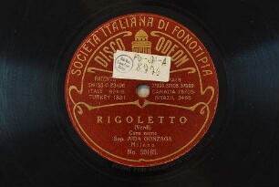 Rigoletto : Caro nome / (Verdi)