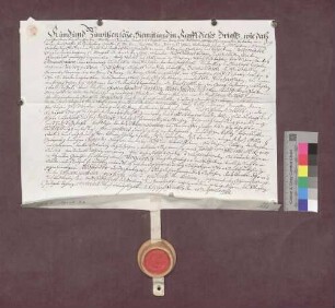 Fritz Strubel zu Marzell verkauft der badischen Landesadministration ca. 11 Jauchert Wald um 266 Gulden und 4 Gulden Weinkauf.
