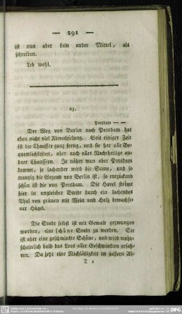 23. [Potsdam - Lage - Bauart ...]