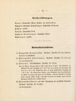 14-17, Universitätsinstitute