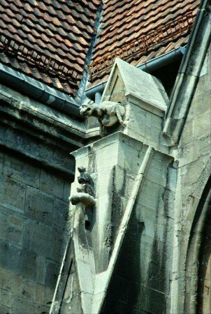 Dämonenskulpturen an der Liebfrauenkirche