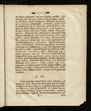 11-21, § IX - XVII