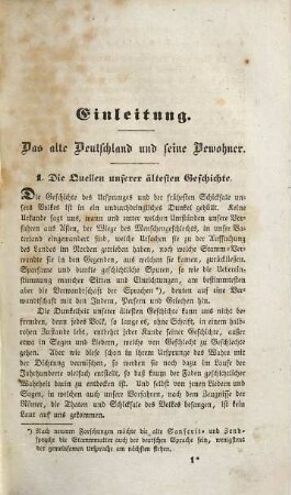 Die deutsche Geschichte : für Schule und Haus : in drei Abtheilungen