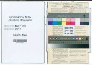 Entnazifizierung Max Gesch , geb. 17.12.1911 (Ingenieur)