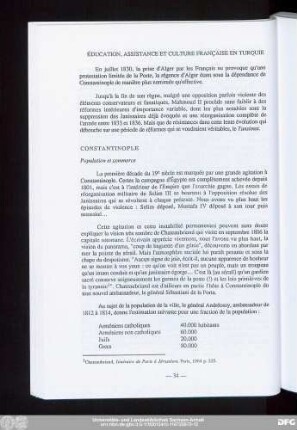 Population et commerce