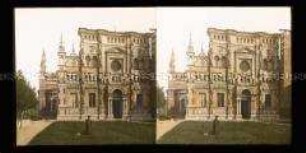 Renaissancefassade der Klostekirche Madonna delle Grazie, Pavia