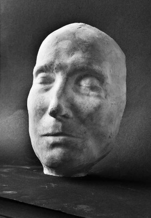 Leo XIII., Papst (Gioacchino Vicenzo Graf Pecci) : Totenmaske Leo XIII., Papst (1810-1903, Gioacchino Vicenzo Graf Pecci)
