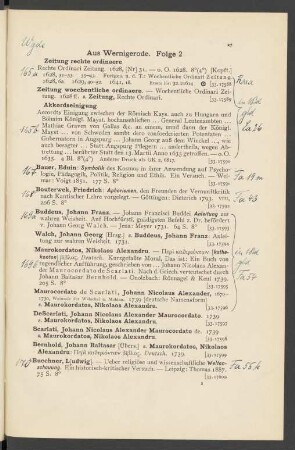 Aus Wernigerode. Folge 2