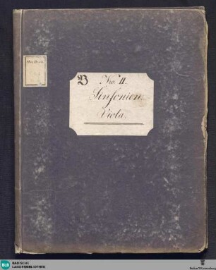 Symphonies - Don Mus.Ms.S.B.2 Nr.3 : B|b; Hob I:98