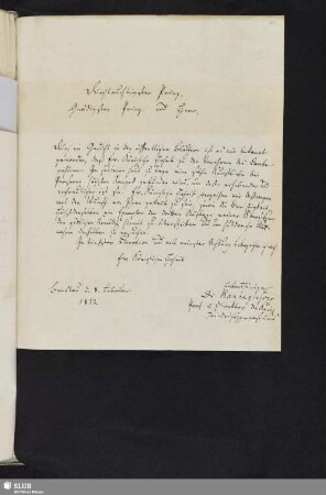 Bl. 211-218. Kannegießer, Karl Ludwig