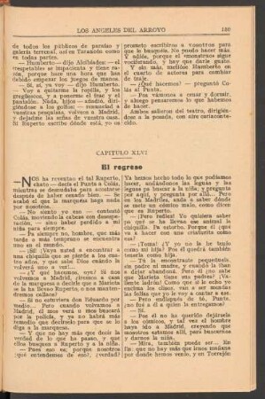 Capítulo XLVI : El regreso