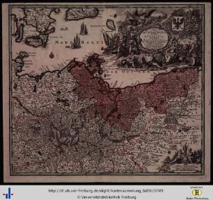 Marchia sive Electoratus Brandenburgicus nec non Ducatus Pomeraniae cum magna Maris Balthici