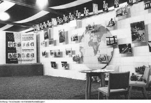 Dresden, 4. Pressefest der Sächsischen Zeitung (SZ),Ausstellung von Werken von Lea und Hans Grundig im Pressefestzelt, 17./18.August 1957