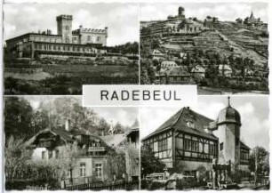 Radebeul. Friedensburg, Spitzhaus, Meierei