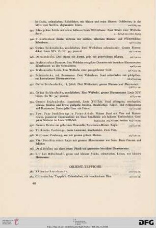Orient-Teppiche (Nr. 362-416)