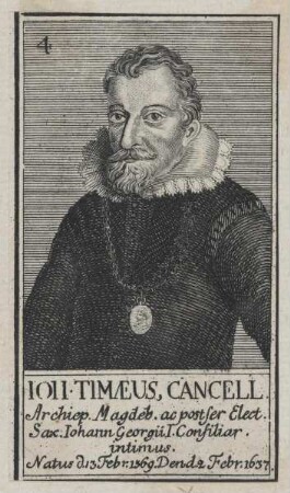 Bildnis des Ioh. Timaeus