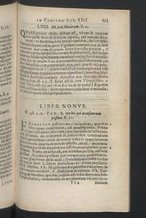 Liber Nonus - Liber Decimus.