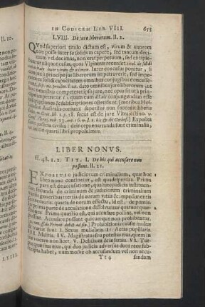 Liber Nonus - Liber Decimus.