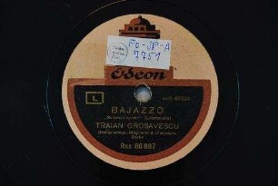 Bajazzo : "Scherzet immer" / (Leoncavallo)