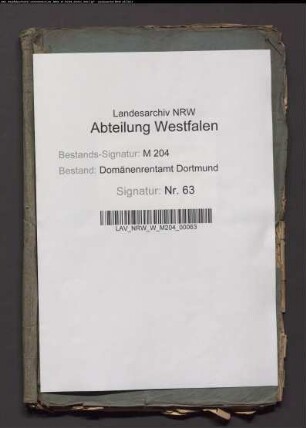 Beckhoffs Kotten in Brackel, ehemals Deutschordens-Kommende Brackel: Verpachtung; Umwandlung der Abgaben in Geldrente; später Ablösung.
