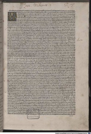 Bucolica : mit Vita Vergilii und Vorrede zu den Bucolica von Aelius Donatus in der 'Donatus auctus'-Fassung. Mit Widmungsvorreden zu den Vergil-Werken an Piero de' Medici von Christophorus Landinus
