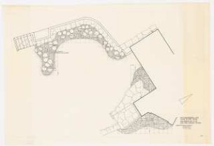 Garten Dr. Hoesch, Gernsbach: Pflanzplan 1:50