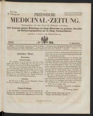 No 36. (3. September 1862) - No 39. (24. September 1862)