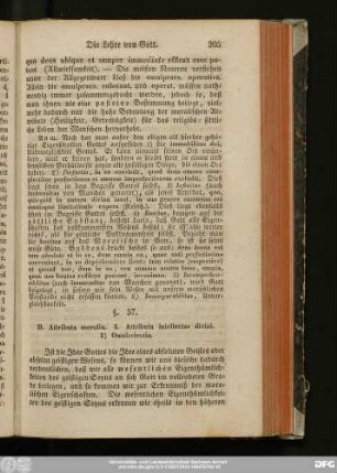 I. Attributa intellectus divini.