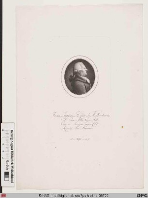 Bildnis Johann Sigismund Haller (von Hallerstein) (II)