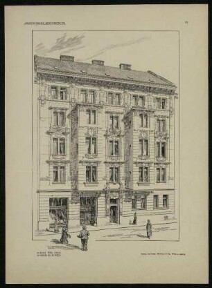 Tafel 22: Wohnhaus in Wien