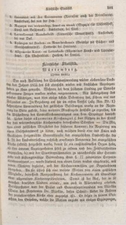 101-110 Kirchliche Statistik