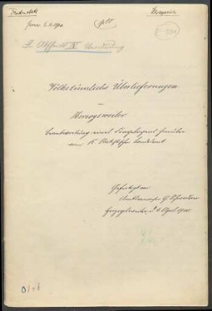Konferenzaufsatz Herzogsweiler OA Freudenstadt I