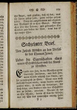 Sechzehnter Brief.