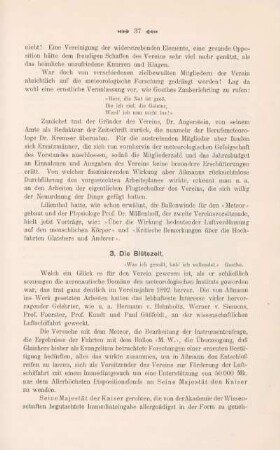3. Die Blütezeit