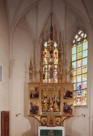 Marienkrönungsretabel, Kirchdrauf, Zipser Kapitel, Slowakei