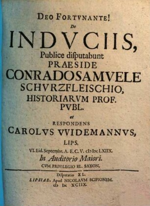 De Indvciis