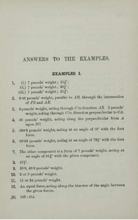 ANSWERS TO THE EXAMPLES.