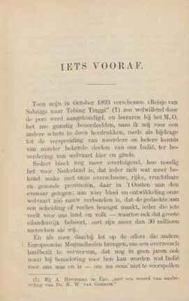 Lets vooraf