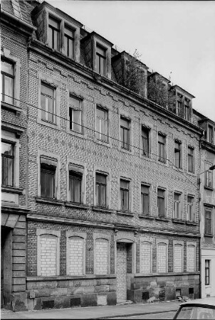 Dresden-Neustadt, Schönfelder Straße 19. Wohnhaus (1903). Straßenansicht