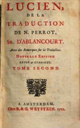 Lucien : avec des remarques sur la traduction, 2