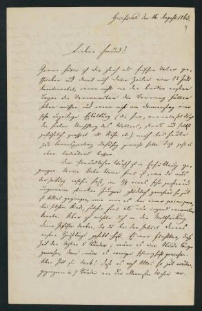 9r-10v, Brief: Greifswald den 16. August 1863