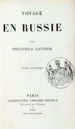Tome 2: Voyage en Russie