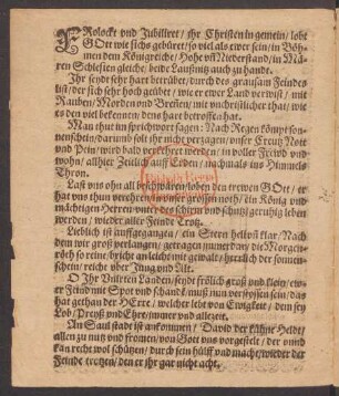 Frolockt vnd Jubiliret/ jhr Christen in gemein/