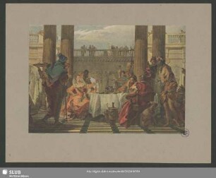 31. G.B. Tiepolo: Gastmahl der Kleopatra