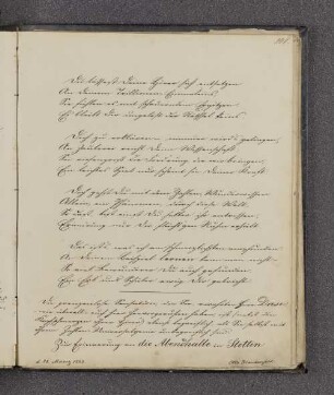 Christian Friedrich Scherenberg. – Berlin, 02.04.1853