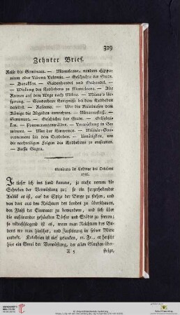 Zehnter Brief